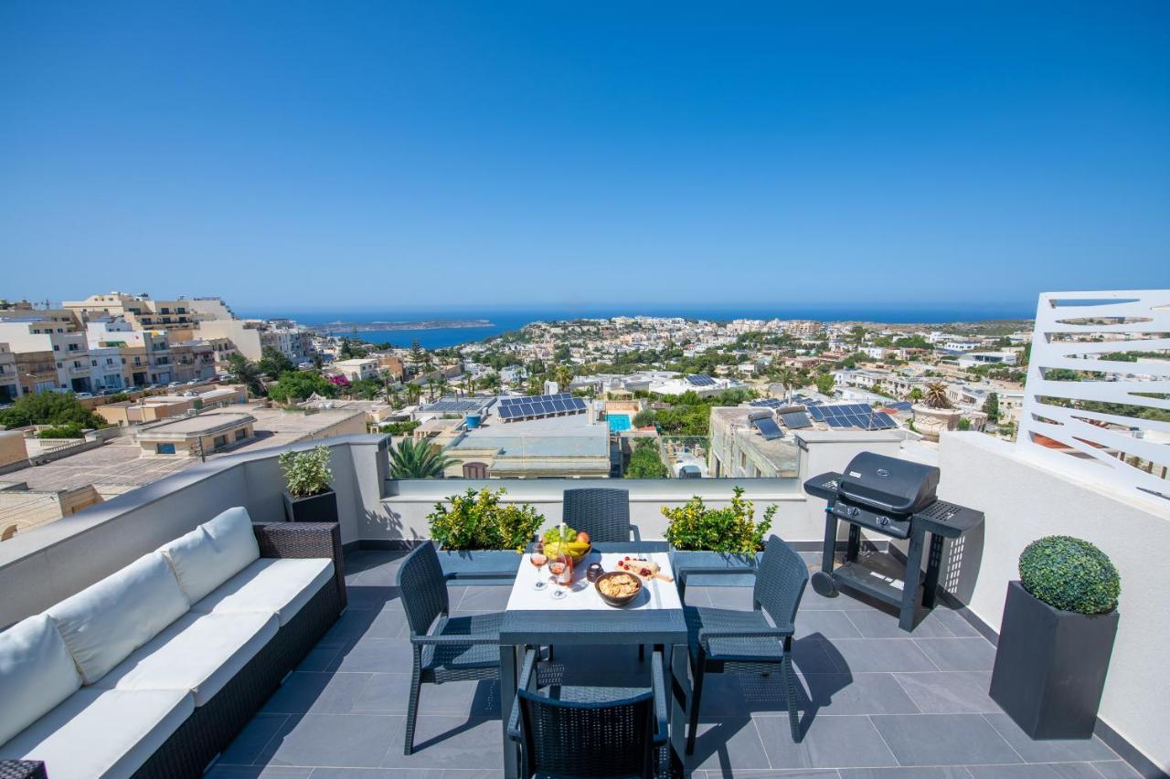 Artist Terrace Apartments Mellieha Bagian luar foto