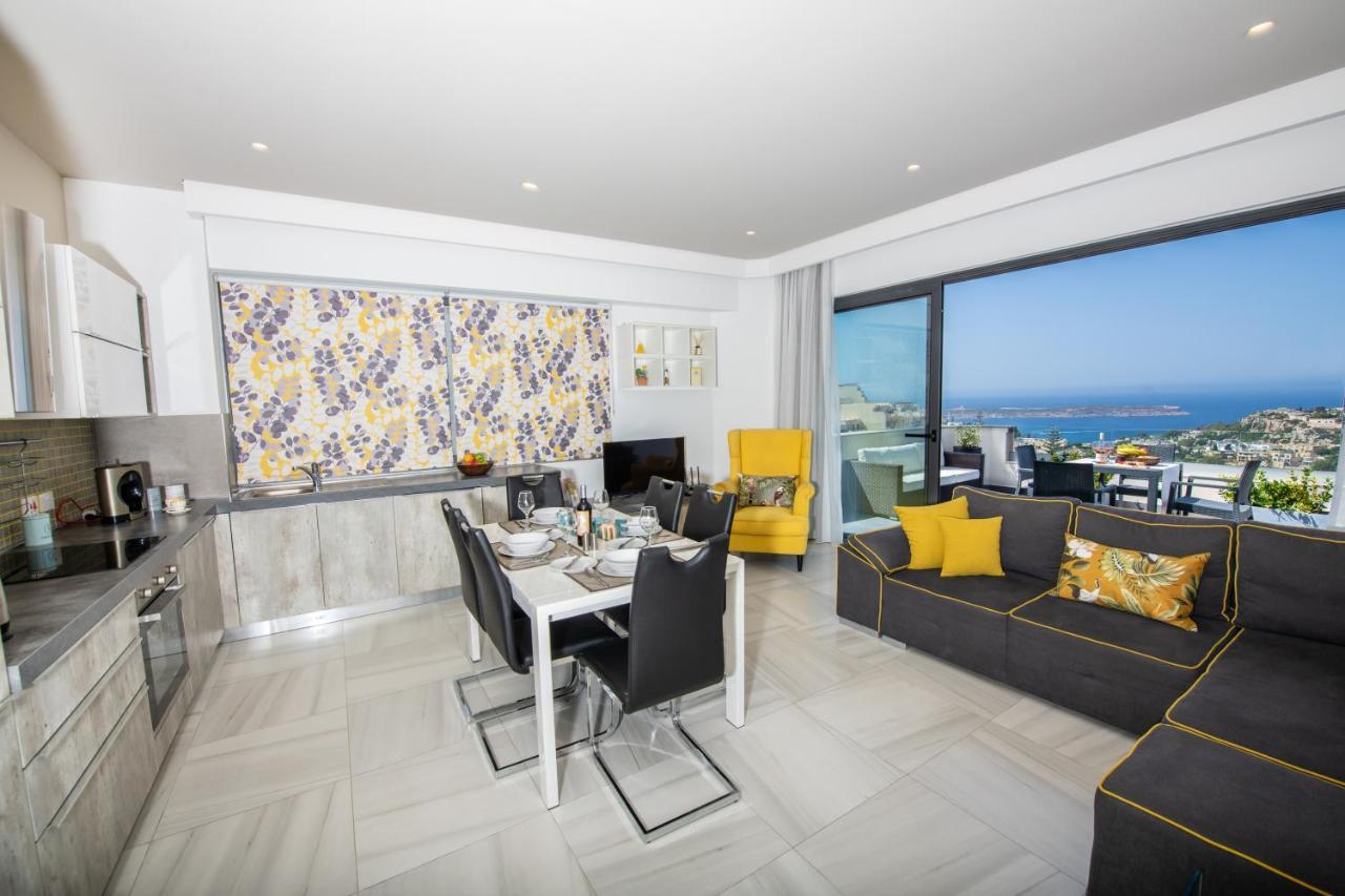 Artist Terrace Apartments Mellieha Bagian luar foto