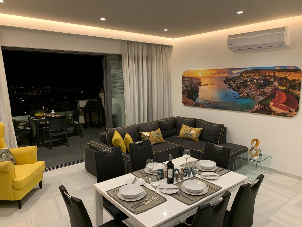 Artist Terrace Apartments Mellieha Bagian luar foto