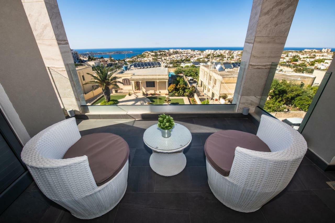 Artist Terrace Apartments Mellieha Bagian luar foto